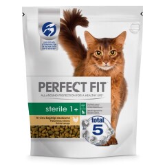 PERFECT FIT Sausa barība pieaugušiem kaķiem Sterile 750g