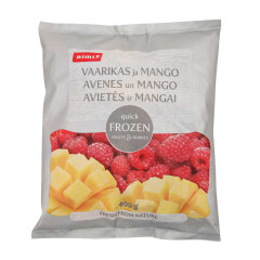 RIMI Mango ja vaarikad külmutatud 400g