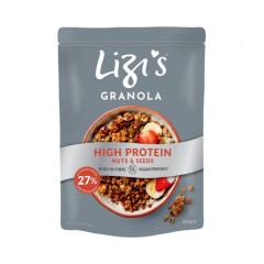 LIZI'S GRANOLA Müsli Lizis granola kõrge proteiinisisaldusega 350g