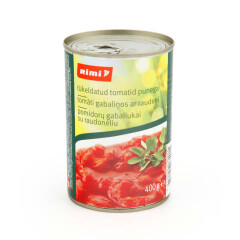 RIMI Tomatoes chopped w. oregano 400g