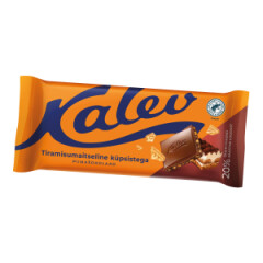 KALEV Kalev tiramisu-flavoured milk chocolate with biscuits 100g