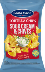 SANTA MARIA Tortilla Chips Sour Cream & Chives 185g