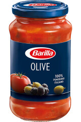 BARILLA Tomatikaste roheliste ja mustade oliividega 400g