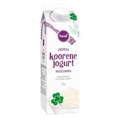 FARMI Maitsestamata jogurt koorene 5% 1kg