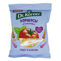 DR. KÖRNER Täistera krõpsud Tomati ja basiiliku 50g