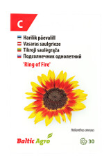 BALTIC AGRO Sunflower 'Ring of Fire' 30 seeds 1pcs
