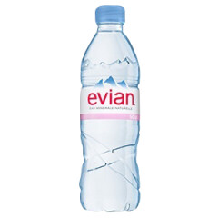 EVIAN LOODUSLIK MINERAALVESI EVIAN 0,5L /24/ 0,5l