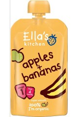 ELLA'S KITCHEN õuna-banaanipüree 4k 120g