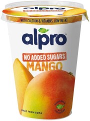ALPRO Fermented soy product with mango flavor without added sugar 400g