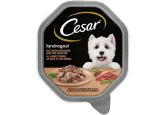 CESAR Konservi suņiem tītara un liellopu gaļa 150g
