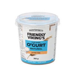 FRIENDLY VIKING'S O´gurt maitsestamata kaerasuupiste 350g