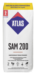 ATLAS Savaime išsilyginantis grindų mišinys ATLAS SAM 200, C16, 25-60 mm, 25 kg 25kg
