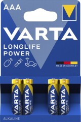 VARTA Baterijas AAA 4pcs