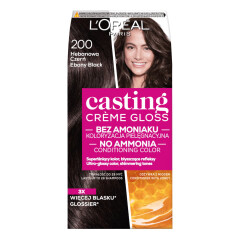 L'OREAL PARIS CASTING CREME GLOSS #200 EBONY BLACK 1pcs