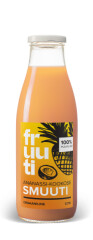 FRUUTI Ananassi-kookose ökosmuuti 750ml