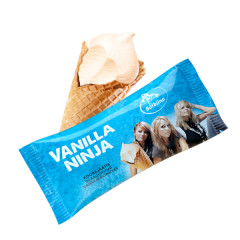 VANILLA NINJA Vanilli-koorejäätis vahvlikoonuses 200ml 0,105kg