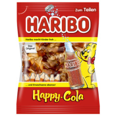 HARIBO Želējas konfektes HAPPY Cola 200g