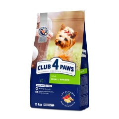 CLUB4PAWS Šunų ėdalas mažoms veislėms c4p 2kg