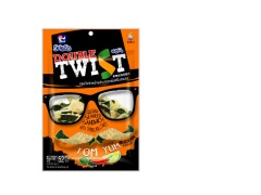 SELECO DOUBLE TWIST BRAND Seasoned Seaweed Sandwich with Spring Roll Sheet Tom Yum 52g