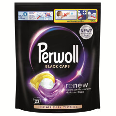 PERWOLL Skalbiamosios kapsulės perwoll black 23pcs