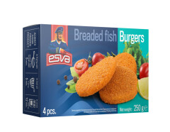 ESVA Fish burgers 0,25kg