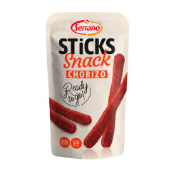 SERRANO Chorizo sticks snack SERRANO, 15x50g 50g