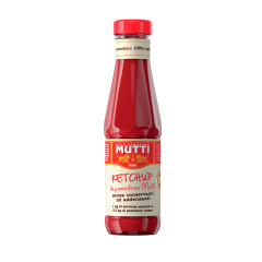 MUTTI Tomatiketšup Mutti klaaspudelis 340g 0,34kg