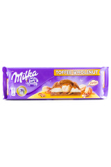 MILKA Toffee tervete pähklitega piimašokolaad 300g