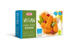 VICI Breaded soy-based fish tastes sticks 0,23kg