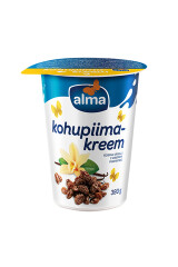 ALMA Kohupiimakreem rosina-vanilli 4% 380g