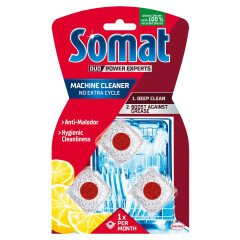 SOMAT Nõudepesumasina hooldus pouch lemon 3x20g 3pcs