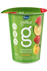 GEFILUS jogurts zemeņu -yuzu 380g