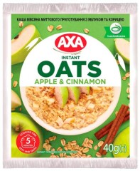 AXA Auzu pārslas biezputra ābolu un kanēļa 40g