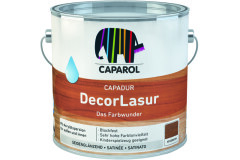 CAPAROL Dekoratyviniai lazūriniai dažai medienai vid.darb.DecorLadur farblos 2,5l