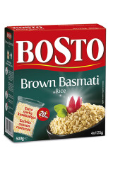 BOSTO Pruun Basmati riis 4x125g 500g