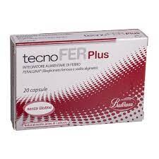 TECNOFER Tecnofer Plus caps. (be glitimo ir laktozės) 30mg N20 (Labaratori Baldaco SpA) 20pcs