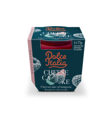 DOLCE ITALIA Cheesecake with raspberry DOLCE ITALIA, 6x75g 75g
