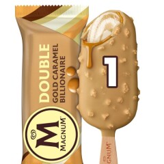 MAGNUM Saldejums double gold caramel 71g