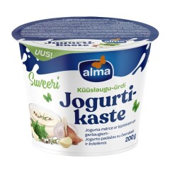 ALMA Jogurtikaste küuslaugu-urdi 200g