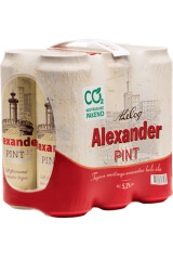 ALEXANDER Hele õlu Pint 6-pakk 3,408l