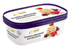 PREMIA Vaarika-brownie Koorejäätis 750ml