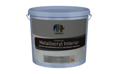 CAPAROL Dekoratiivvärv metalne Metallocryl Interior Caparol 2.5L hõbedane 2,5l