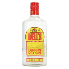 WELLS Gin London Dry 37,5% 0,7l