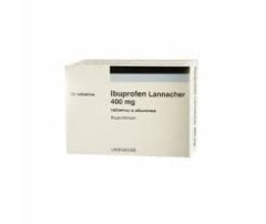 IBUPROFEN Ibuprofen Lannacher 400mg tab.obd. N10 (G.L. Pharma GmbH, Austrija) 10pcs