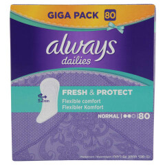 ALWAYS Pesukaitsmed NORMAL 80pcs