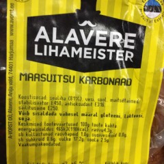 ALAVERE LIHAMEISTER Maasuitsu karbonaad 1kg