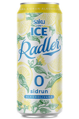 SAKU On Ice Alkoholivaba Sidrun purk 0,5l