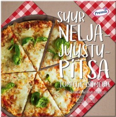 PREMIA Suur nelja juustu pitsa tom. 340g