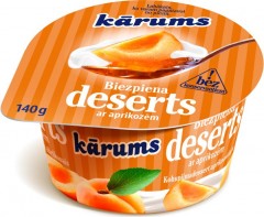 KARUMS Curd dessert with apricots 140g