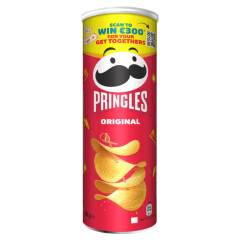 PRINGLES Kartupeļu čipsi Original 165g